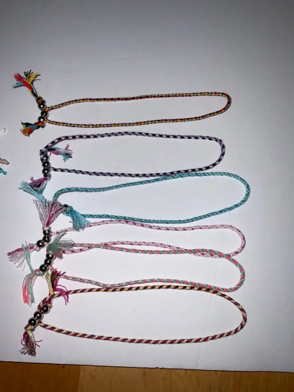 Infinity Charm & Braided Friendship Bracelet Bundle | Adjustable String Bracelet